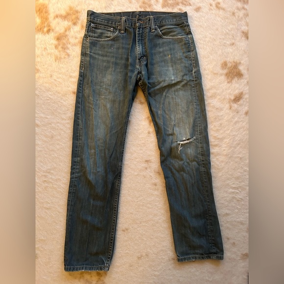 Levi’s 521 Slim Taper Jeans Men’s 33x32 - Picture 1 of 7